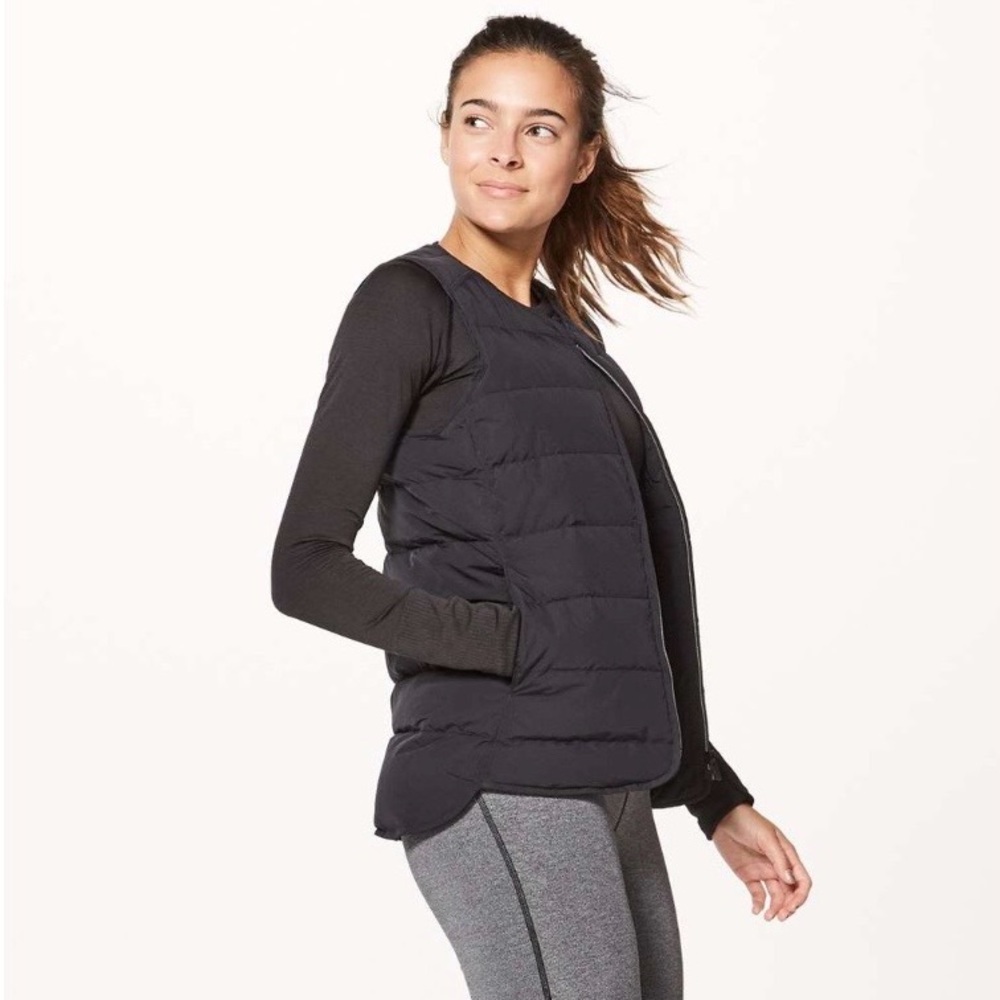 Lululemon Just Enough Puffer Vest Size